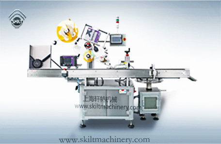 臥式小膠水瓶貼標(biāo)機