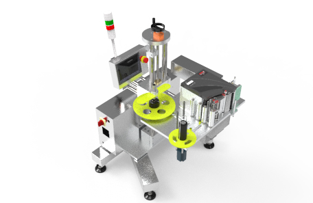 高速打印貼標(biāo)一體機(jī)