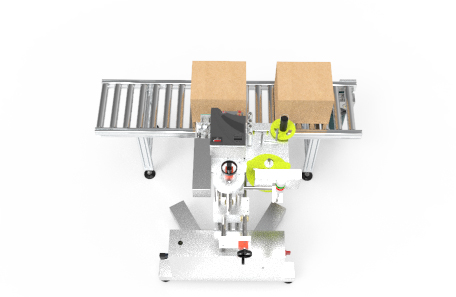 紙箱側面打印貼標機