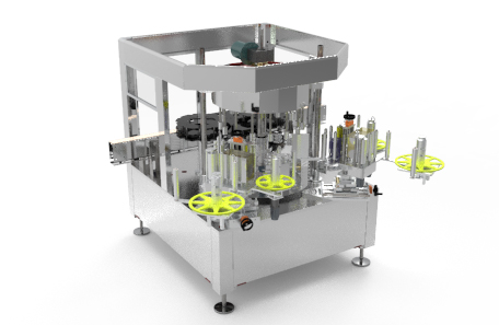 全自動回轉式不干膠貼標機-XTHZ-720J型