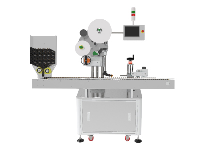 真空管斜臥式貼標(biāo)機